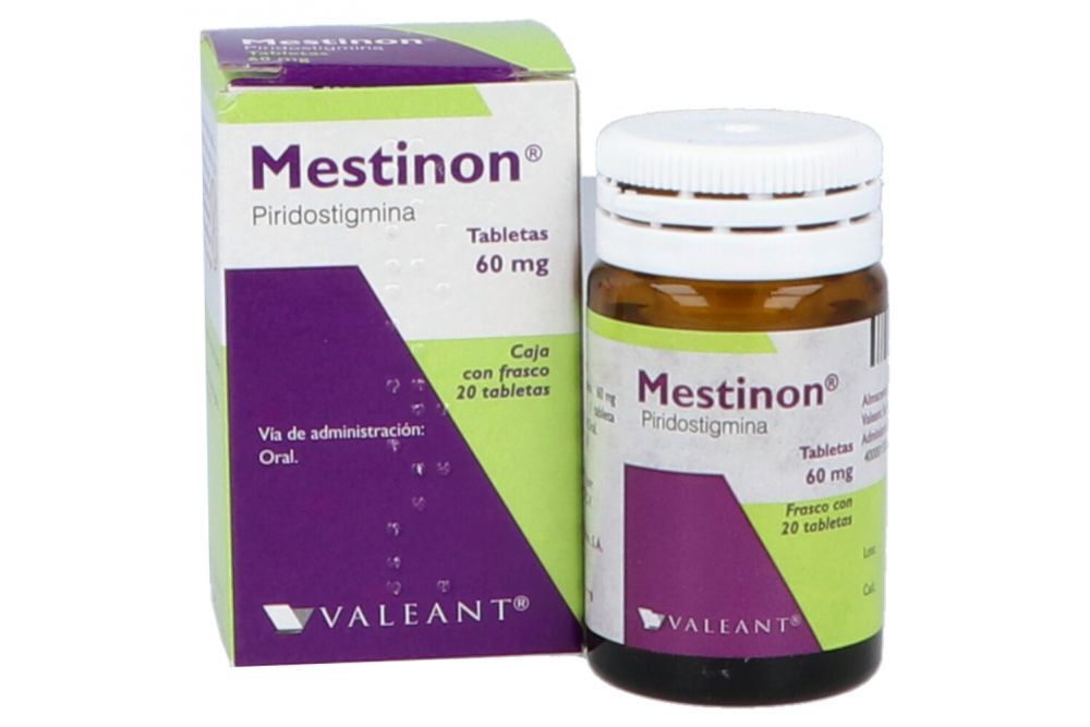 MESTINON 60MG C 20 TAB PIRIDOSTIGMINA