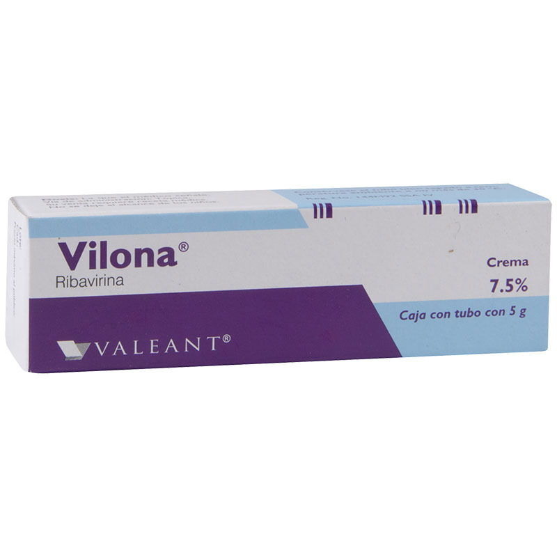 VILONA 7.5 CREMA 5G RIBAVIRINA