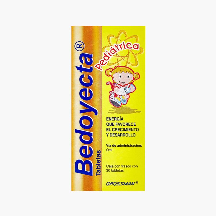 BEDOYECTA PEDIATRICO C 30 TAB