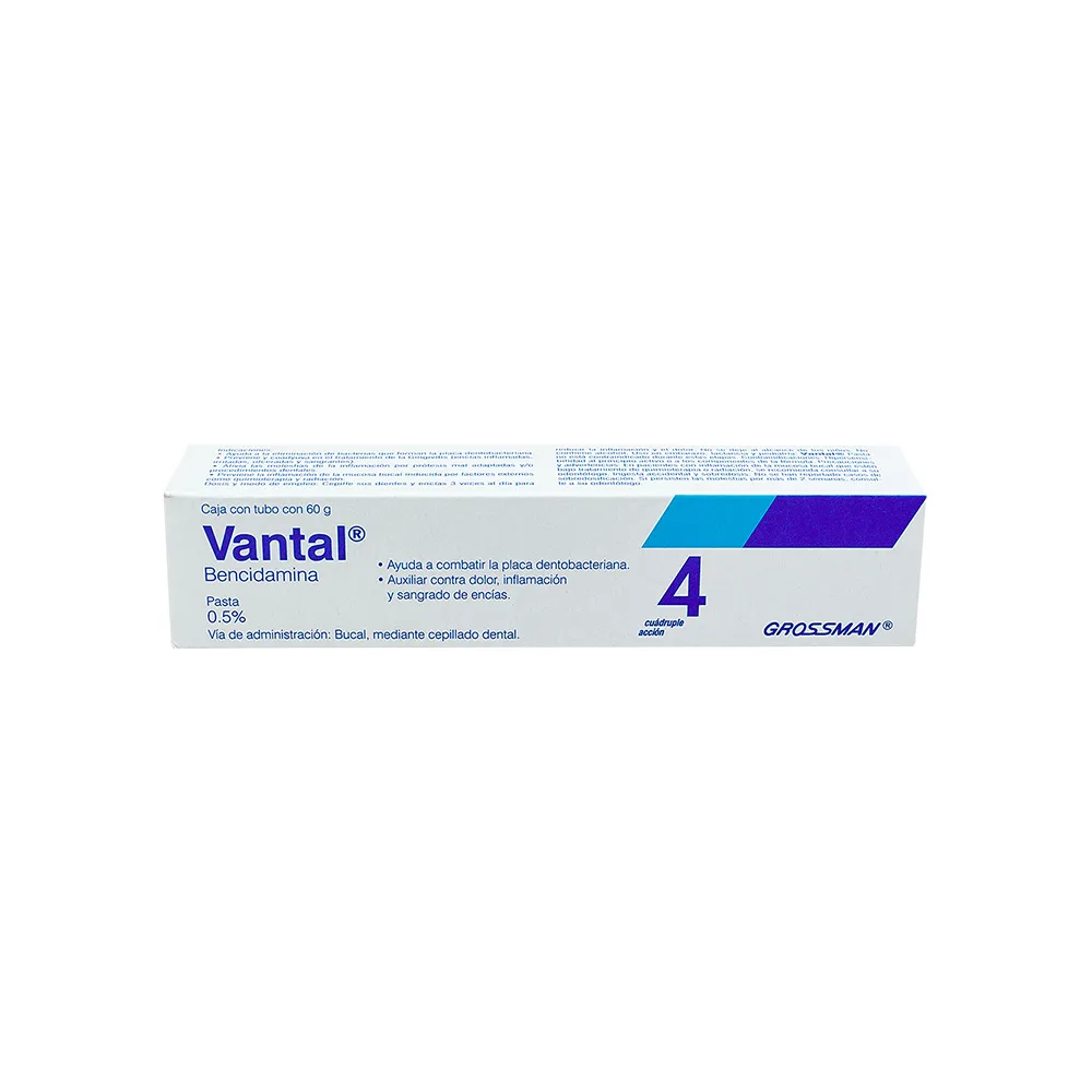 VANTAL PASTA DENTAL 60G BENCIDAMINA