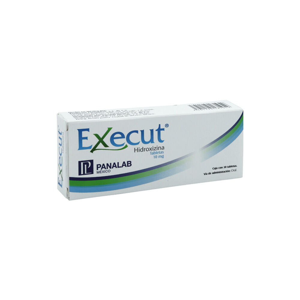 EXECUT 10MG C 30 TAB HIDROXIZINA