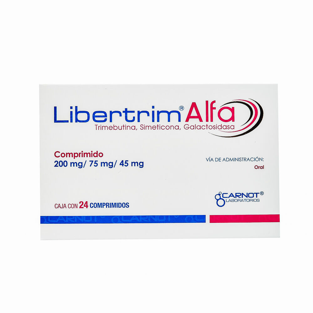 LIBERTRIM ALFA 200/75/45MG C 24 TAB
