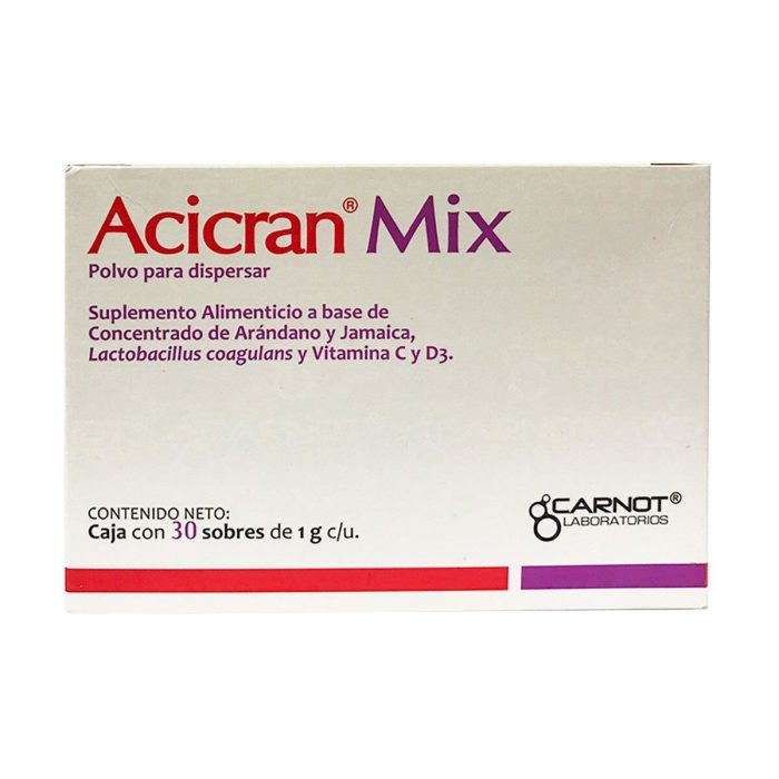 ACICRAN MIX PVO C 30 SOB 1G SUPLE ALIMEN