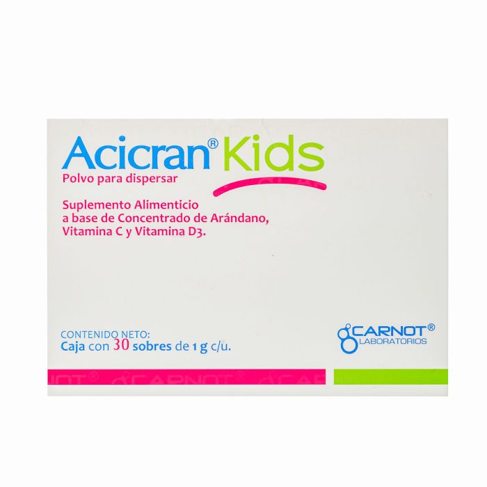 ACICRAN KIDS C 30 SOB SUPLEM ALIMENT