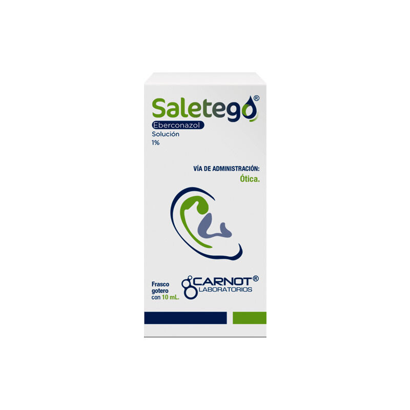 SALETEGO SOL OTICA 10ML EBERCONAZOL