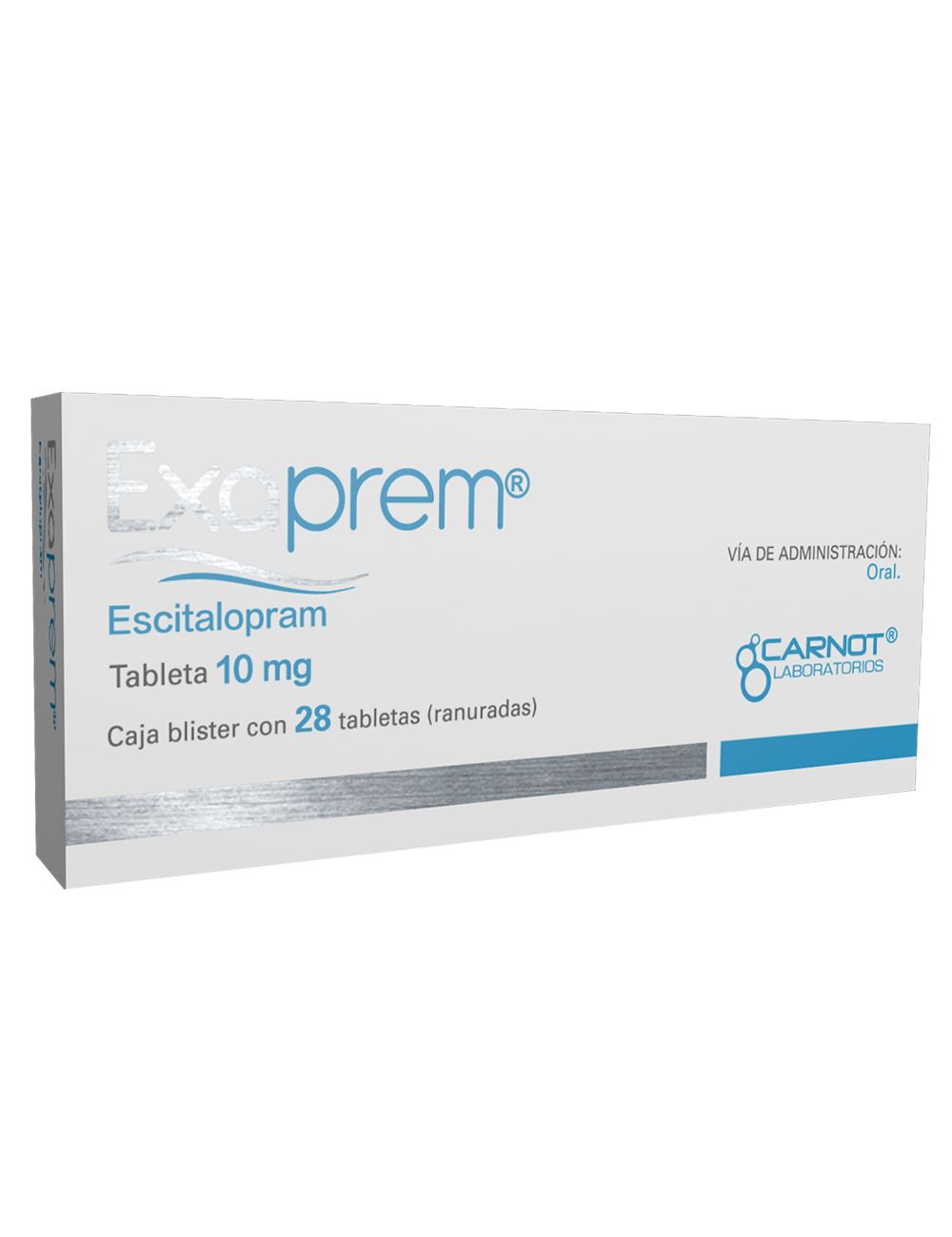 EXAPREM 10MG C 28 TAB ESCITALOPRAM