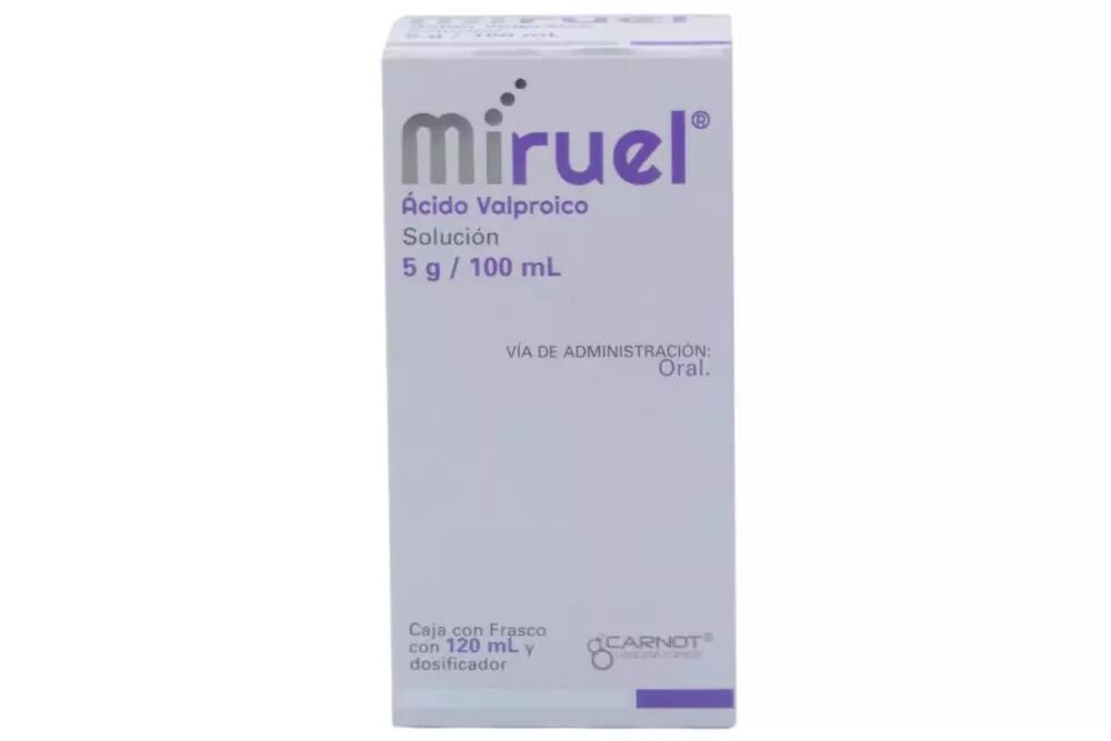 MIRUEL SOLUCION 120ML ACIDO VALPROICO