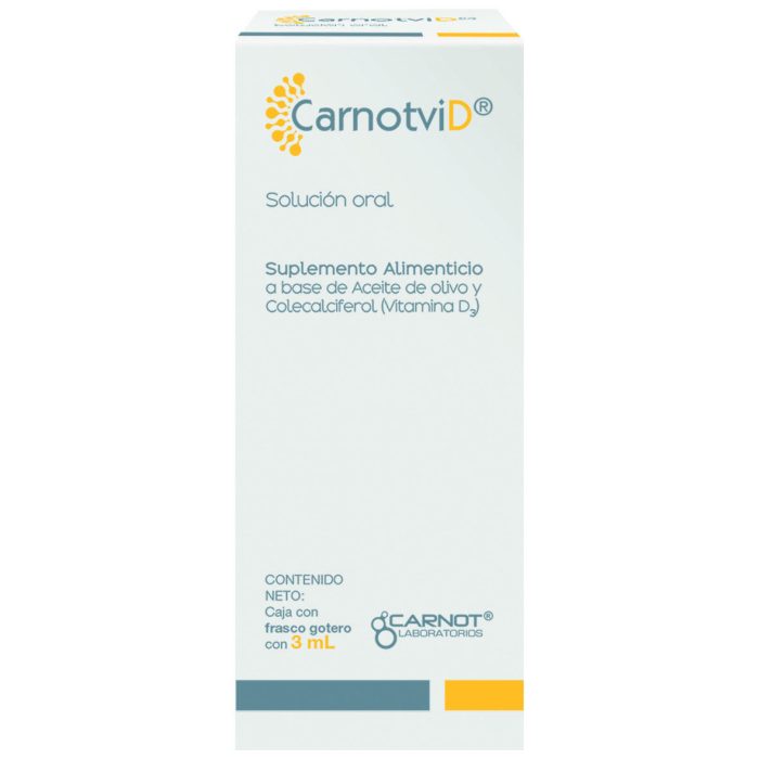 CARNOTVID SOL ORAL 3ML SUPLEMENTO ALIMENTICIO