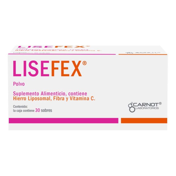 LISEFEX POLVO 1.5G C 30 SOB SUPLEMEN ALIMENT