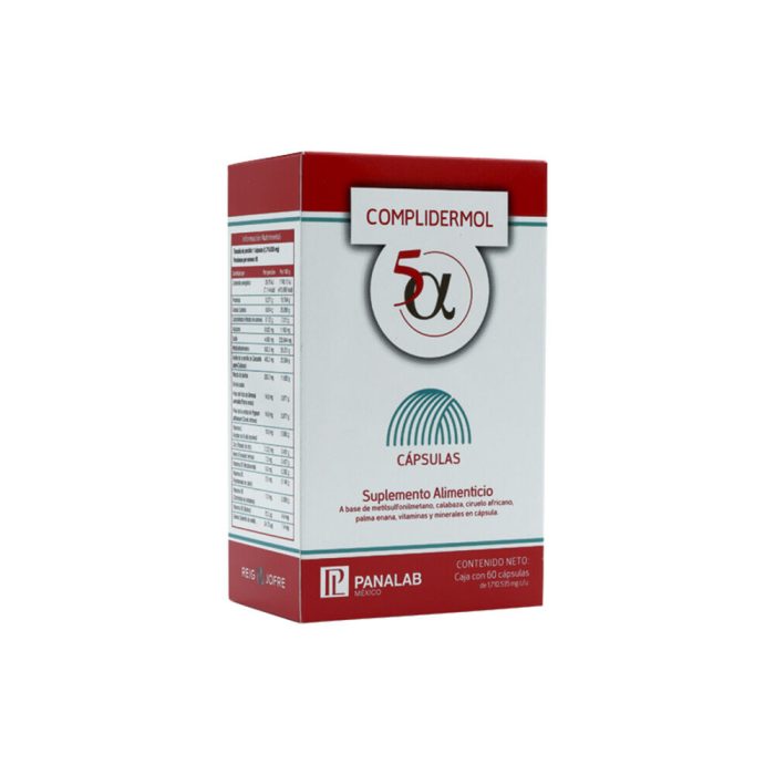 COMPLIDERMOL 5A C 60 CAP SUPLEMENTO ALIMENTICIO