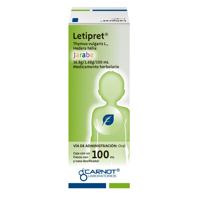 LETIPRED JARABE 100ML THYUS VULGARISHEDERA HELIX