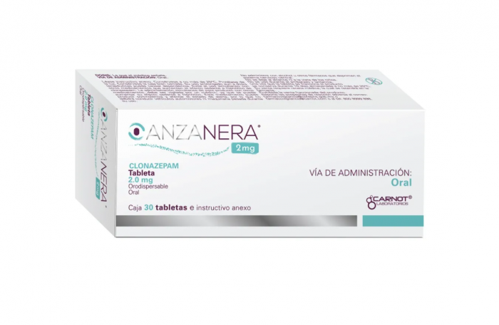 ANZANERA 2MG C 30 TAB CLONAZEPAM