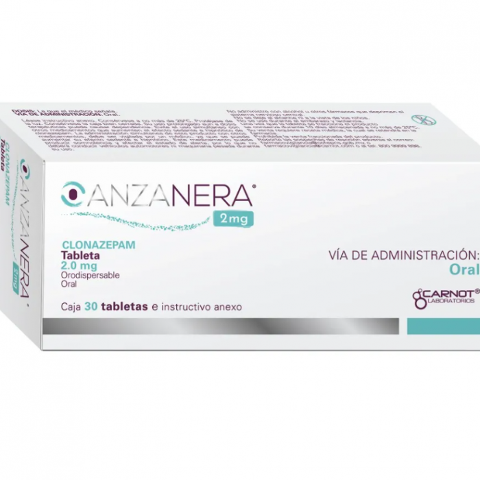 ANZANERA 2MG C 30 TAB CLONAZEPAM