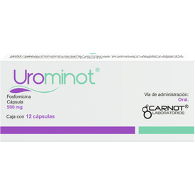UROMINOT 500MG C 12 CAP FOSFOMICINA