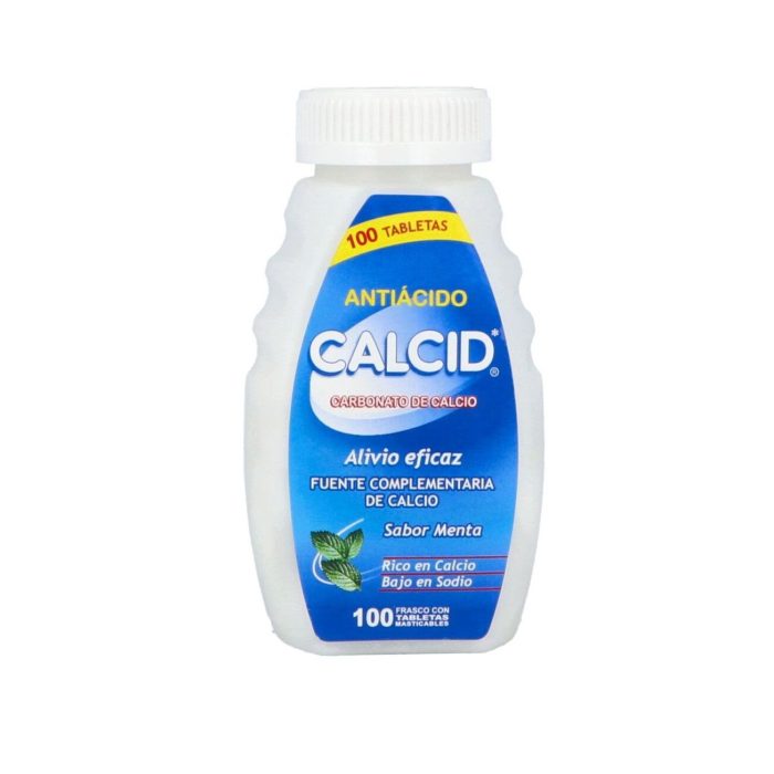CALCID TAB 100 MENTA