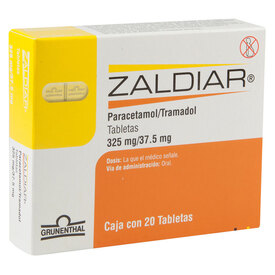 ZALDIAR 37.5MG/325MG C 20 TAB