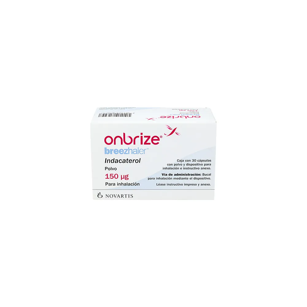 ONBRIZE BREEZHALER 150UG C 30 CAP INDACATEROL