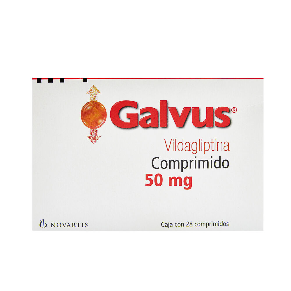 GALVUS 50MG C 28 TAB VILDAGLIPTINA