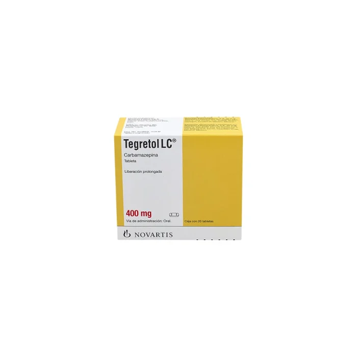 TEGRETOL LC 400MG TAB C 20 LIBERACION PROLONG