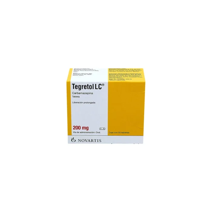 TEGRETOL LC 200MG C 50 TAB CARBAMAZEPINA