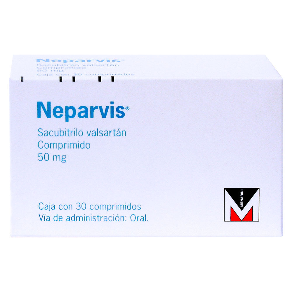 NEPARVIS 50MG C 30 COMPS SACUBITRILO VALSARTAN