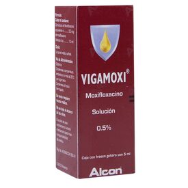 VIGAMOXI 0.5 SOL OFT O 5ML MOXIFLOXACINO