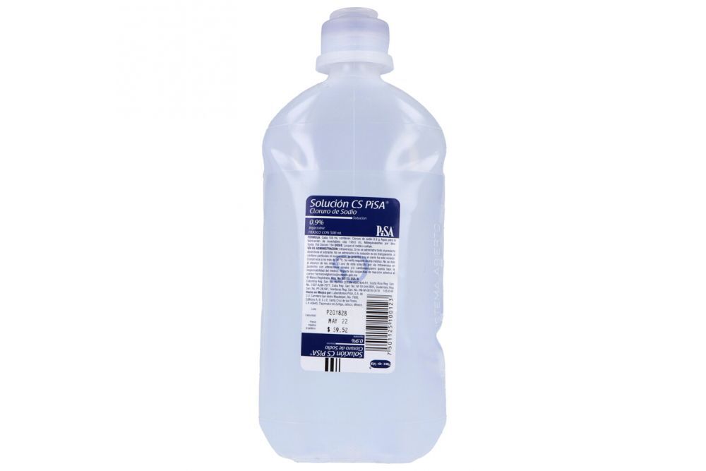 CLORURO DE SODIO SOLUC PISA 500ML