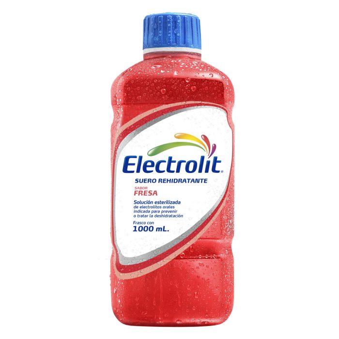 ELECTROLIT SOL 1000ML FRESA AD