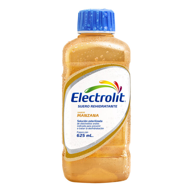 ELECTROLIT SOL MANZANA ADULTO 625ML