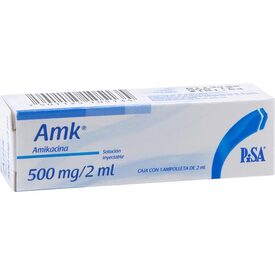 A.M.K. 500MG/2ML INYECT C 2ML AMIKACINA