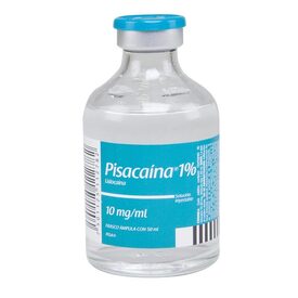 PISACAINA 1 INY FA 50ML LIDOCAINA