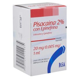 PISACAINA 2 CON EPINEFRINA FA 50ML