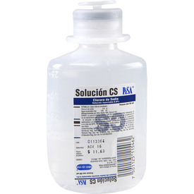 CLORURO DE SODIO SOLUCION 0.9 PISA CS FA 50ML