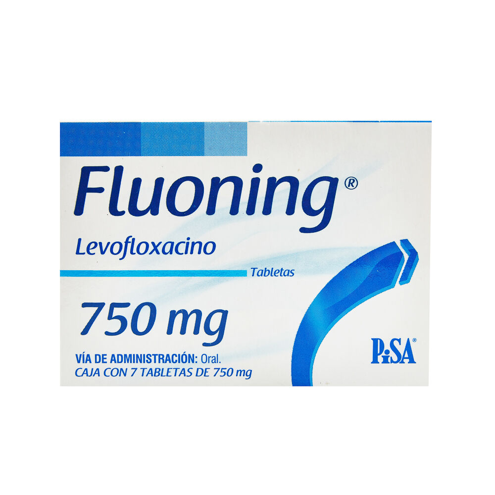 FLUONING 750MG C 7 TAB LEVOFLOXACINO