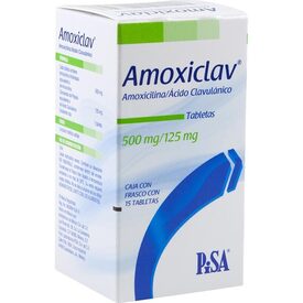 AMOXICLAV 500MG/125MG C 15 TAB