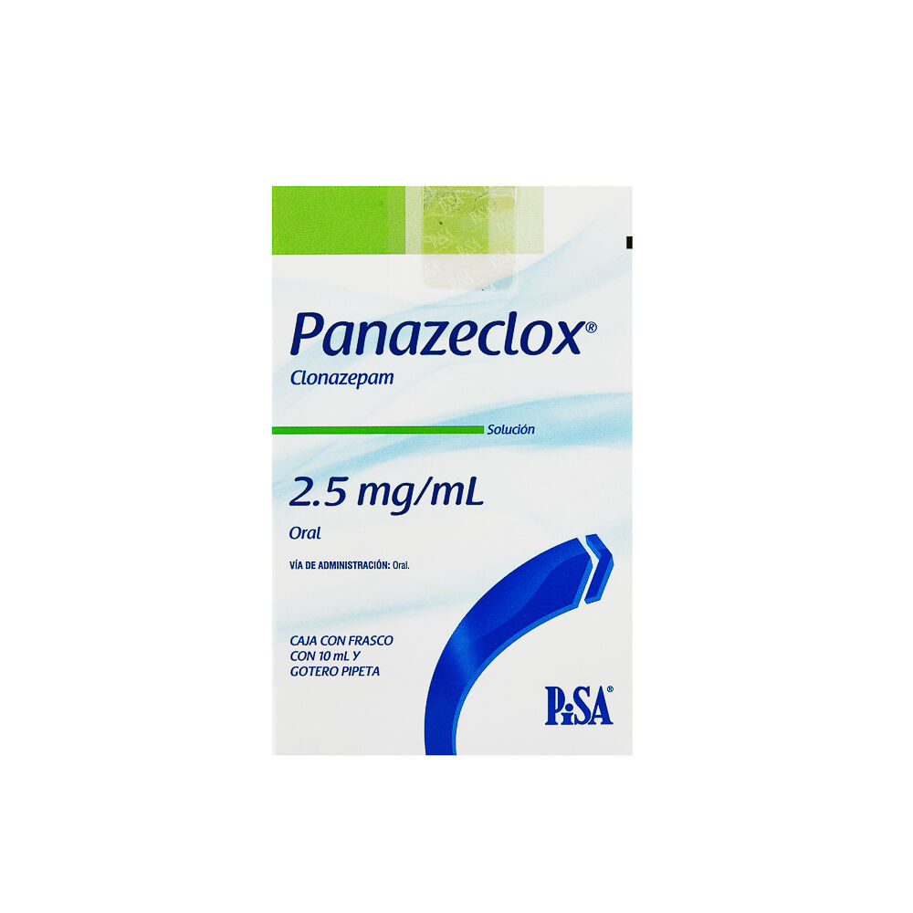PANAZECLOX SOL GOT ORAL 10ML CLONAZEPAM