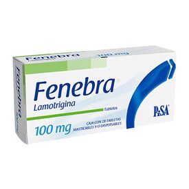 FENEBRA 100MG C 28 TAB LAMOTRIGINA