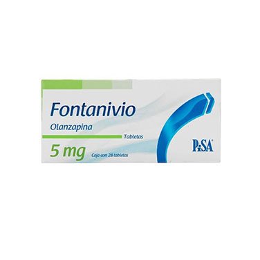 FONTANIVIO 5MG C 28 TAB OLANZAPINA