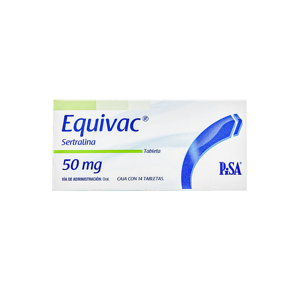 EQUIVAC 50MG TAB C 14 SERTRALINA
