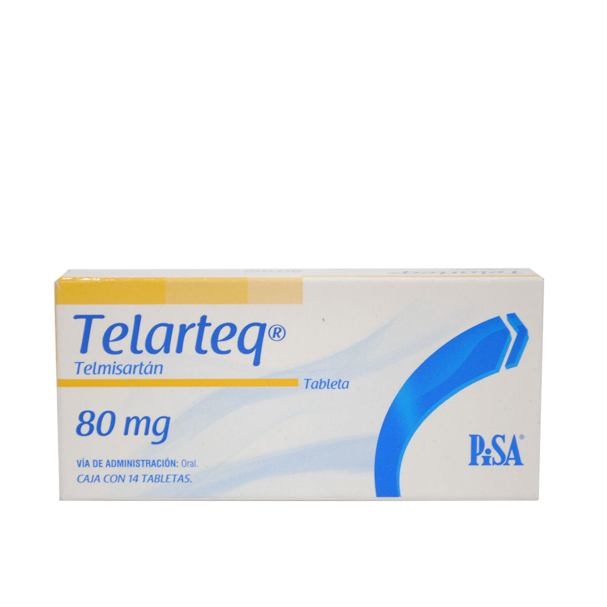 TELARTEQ 80MG C 14 TAB TELMISARTAN