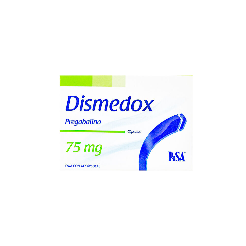 DISMEDOX 75MG C 14 CAP PREGABALINA