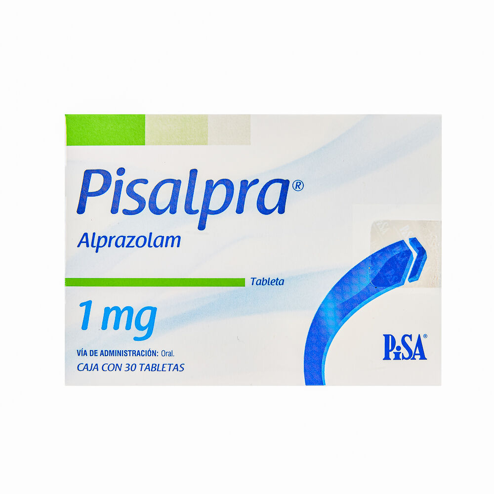 PISALPRA 1MG  C 30 TAB ALPRAZOLAM