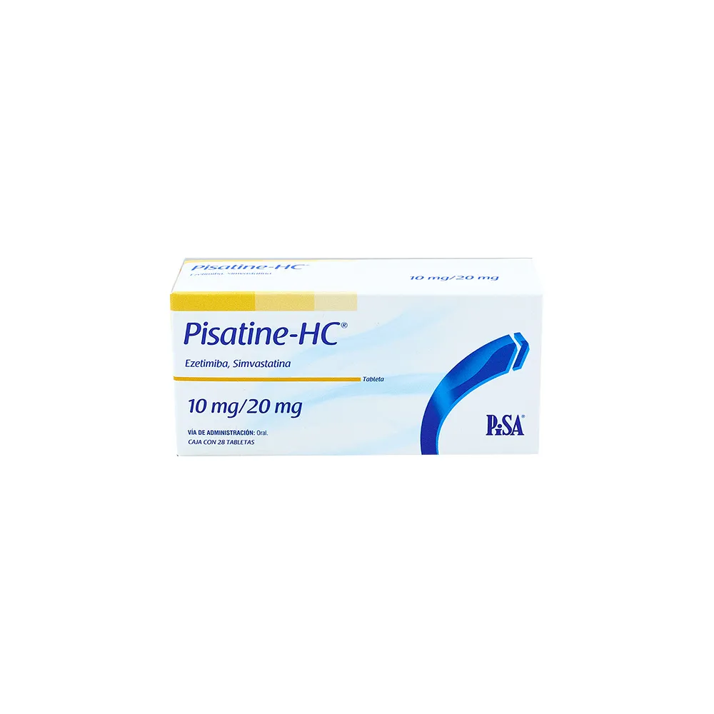 PISATINE HC 10/20MG C 28 TAB