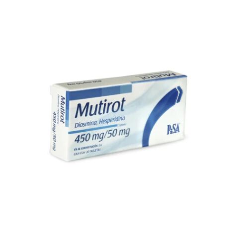 MUTIROT 450/50MG C 20 TAB