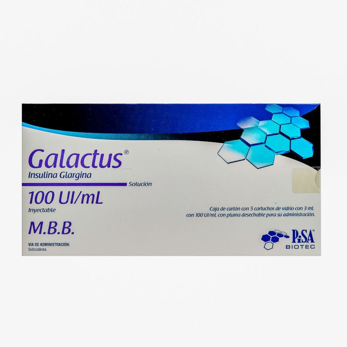 GALACTUS 100UI/ML CARTUCHO C 3ML C 5 PZ
