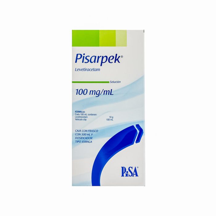 PISARPEK 100MGML SUSP ORAL 300ML LEVETIRACETAM