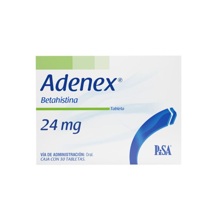ADENEX 24MG C 30 TAB BETAHISTINA