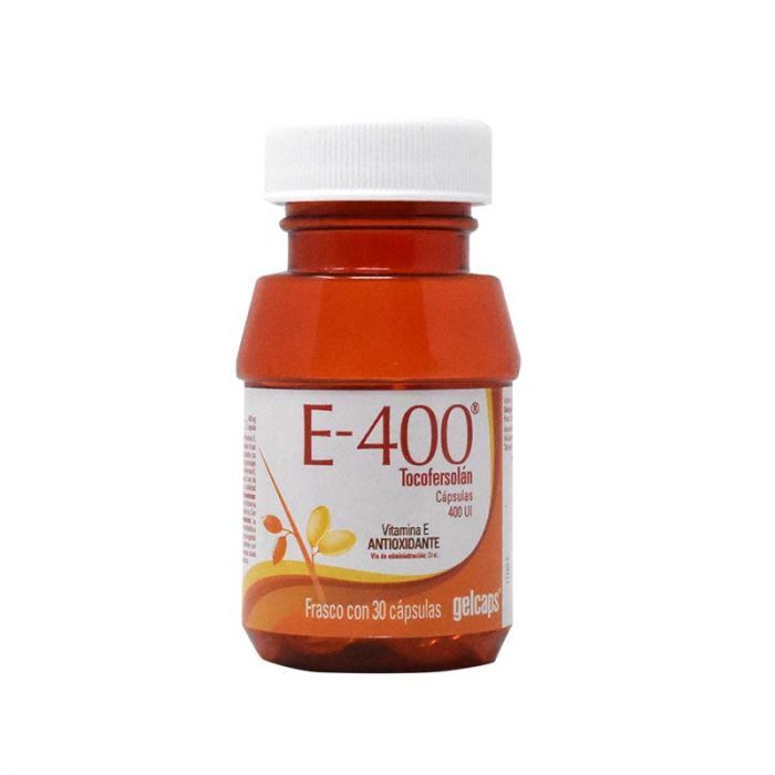 VITAMINA E 400 C 30 CAP GELCAPS