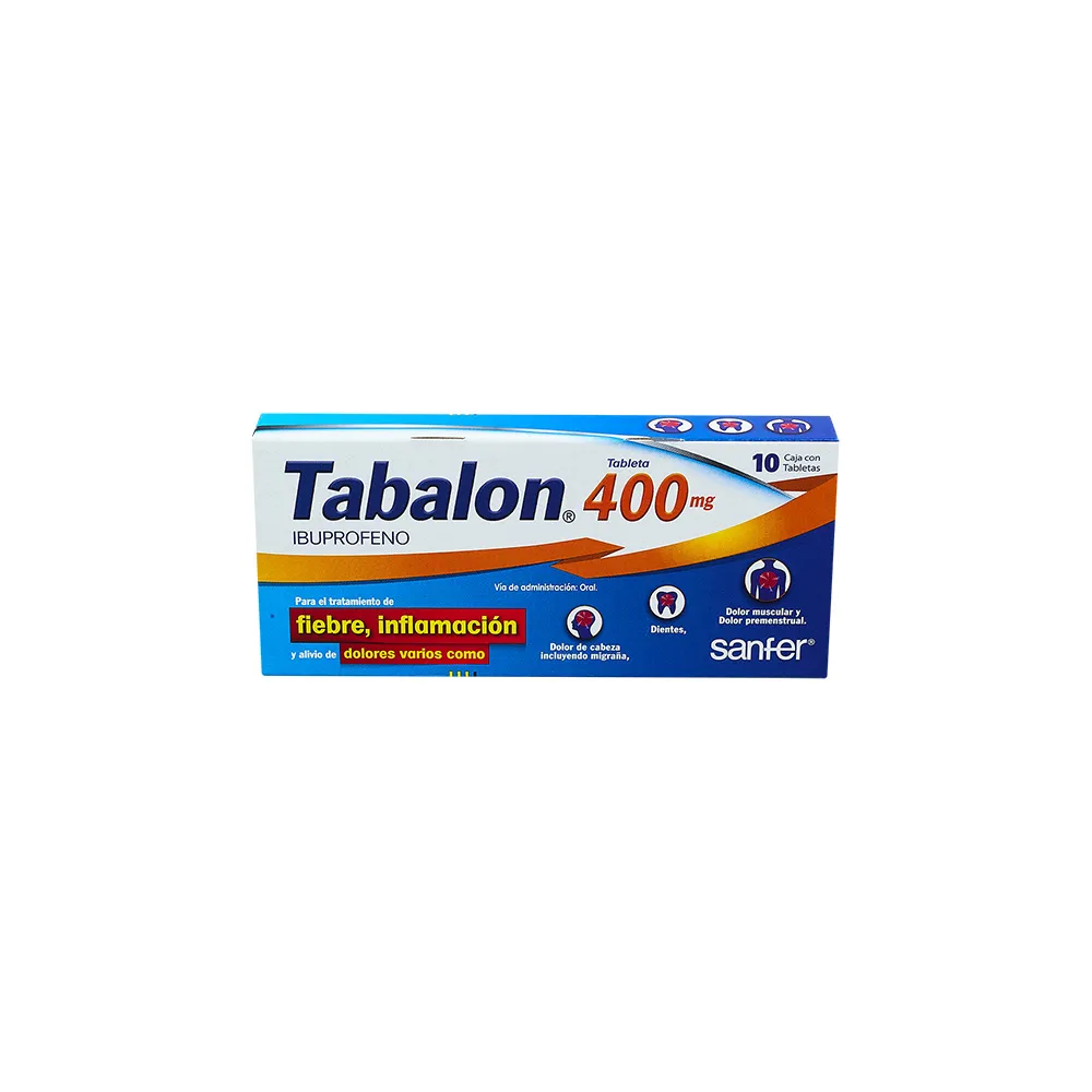 TABALON 400MG C10 TAB IBUPROFENO