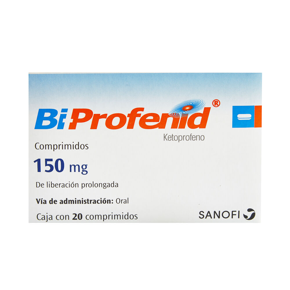 BIPROFENID 150MG LP C 20 TAB KETOPROFENO